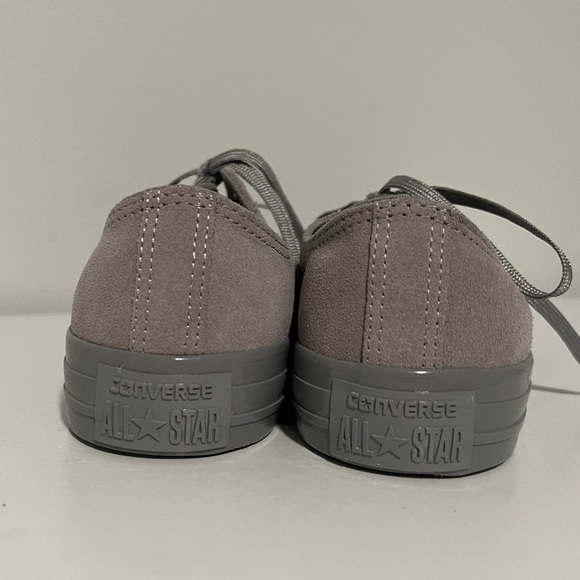 Converse NWOT Gray All Star sneakers women’s size 8.5 - Picture 4 of 7